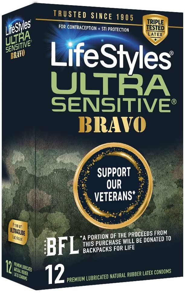 正品现货lifestyles ultra sensitive bravo