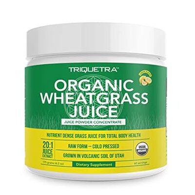 Organic Wheatgrass Juice Powder - Organically Grown in Vo
