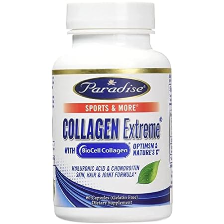 Paradise Herbs Collagen Extreme with Biocell Collagen， Hy