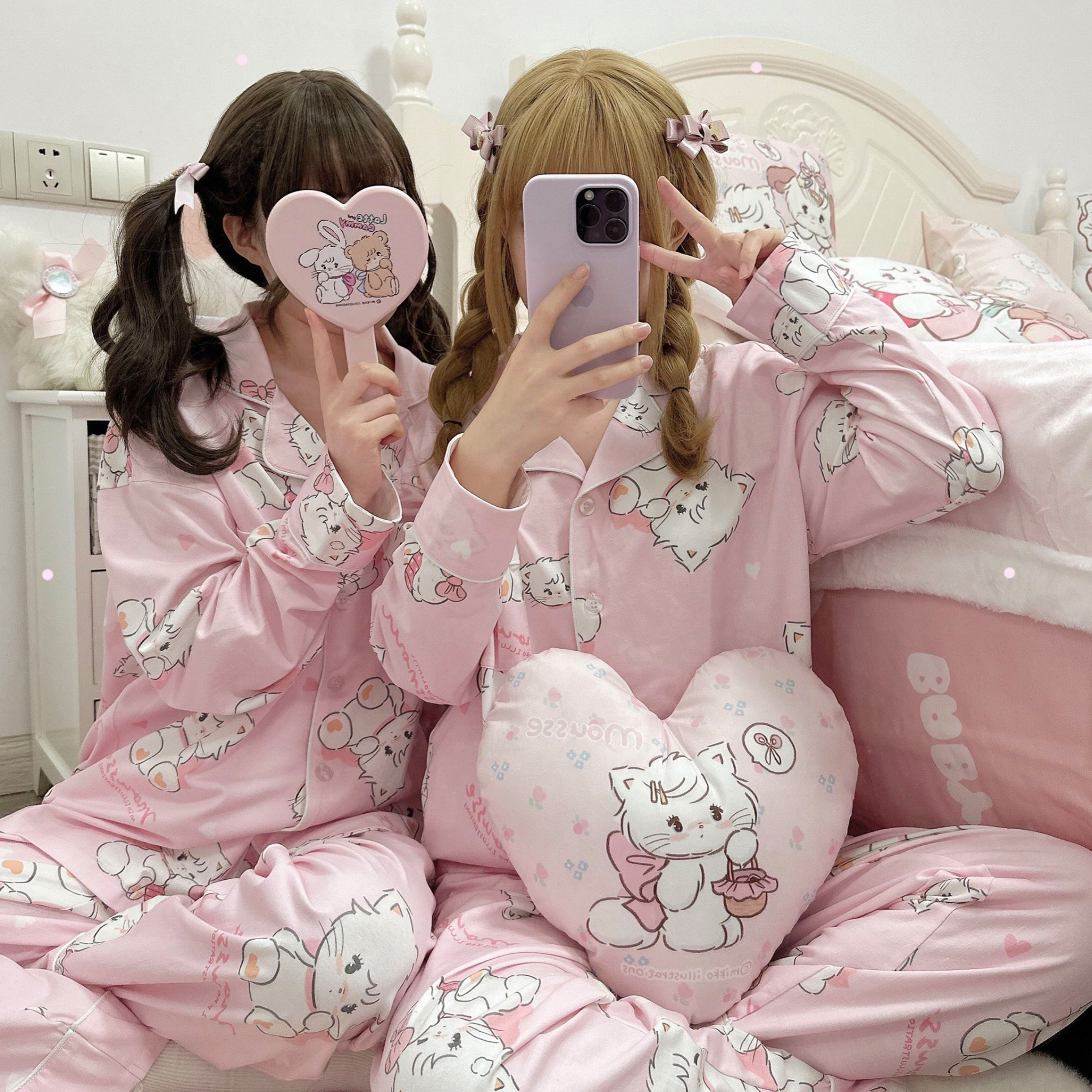 绵羊泡芙mikko联名纯棉家居服