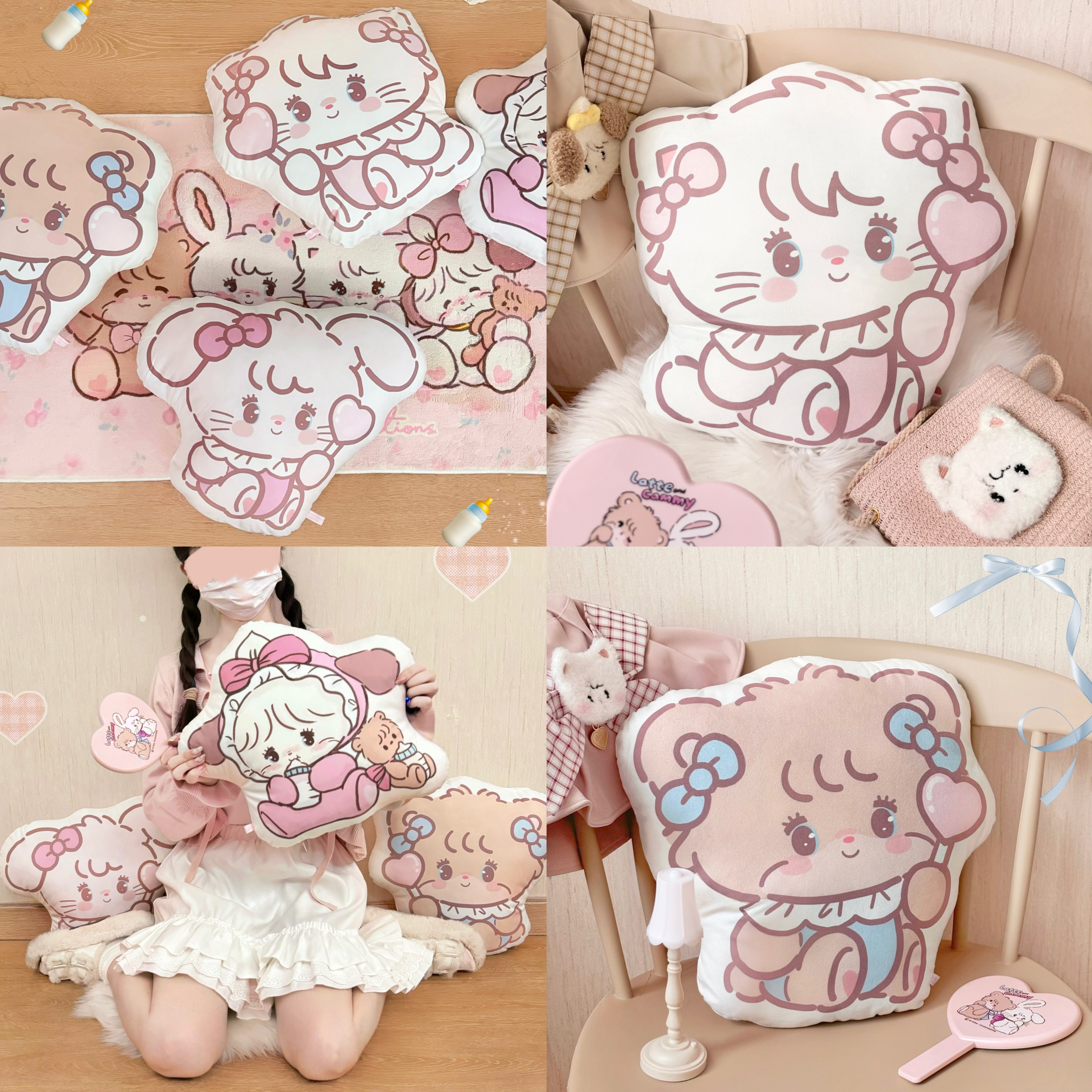 绵羊商店mikko联名可爱抱枕