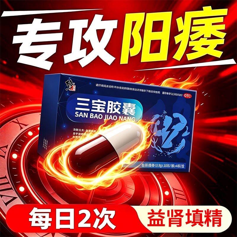 【修正】三宝胶囊0.3g*40粒/盒