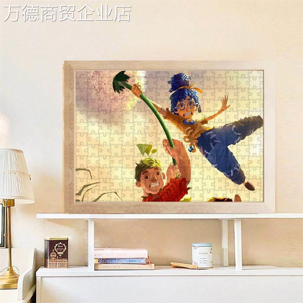 双人成行周边手游双人成行木质拼图摆件高颜值科迪小梅推荐礼物益