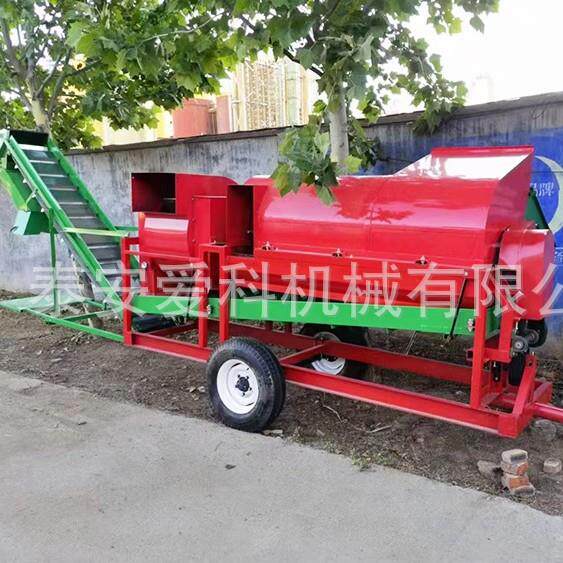出洲8000型花生摘口机果机拖拉P非TO版本柴油机版本UYM花生秧果分