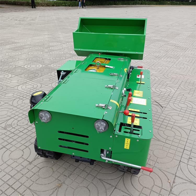 苹果树施肥机山地果园开沟机履带式旋耕除草机多功能果园管理机