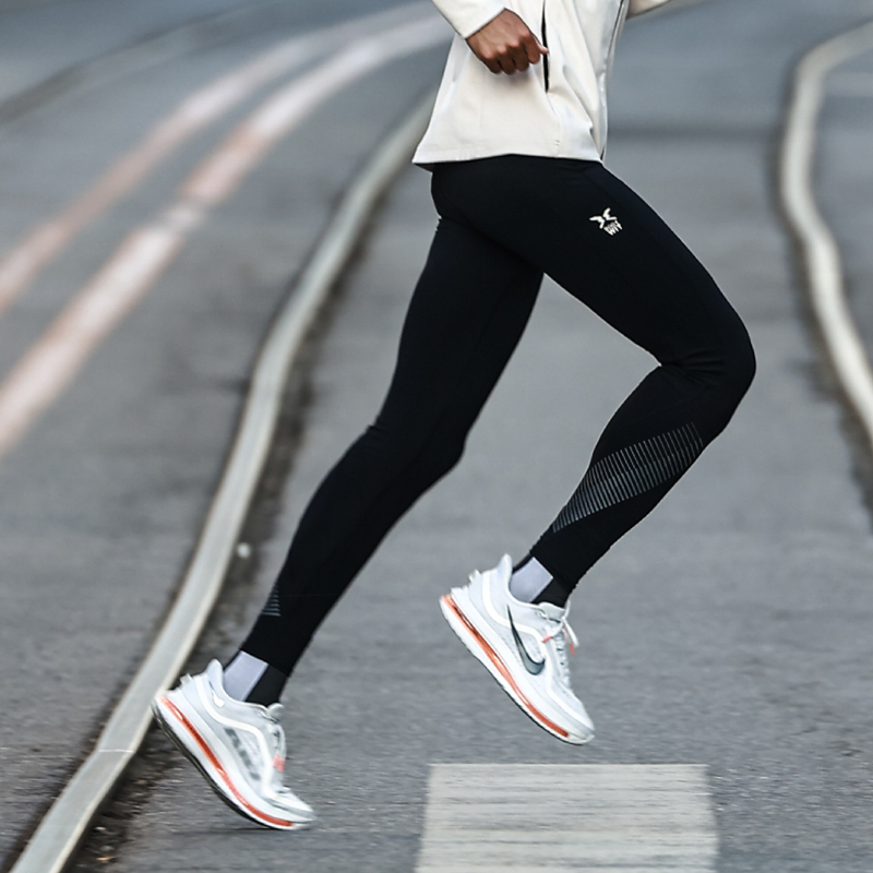 BODYWIT身体智慧疾塑男中度压缩九分裤紧身塑型吸湿速干跑步户外