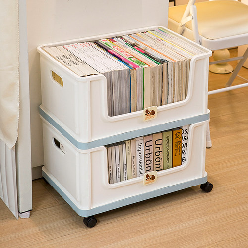 可移动书本收纳盒大容量