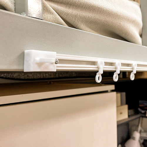 宿舍桌帘滑轨免安装寝室好物