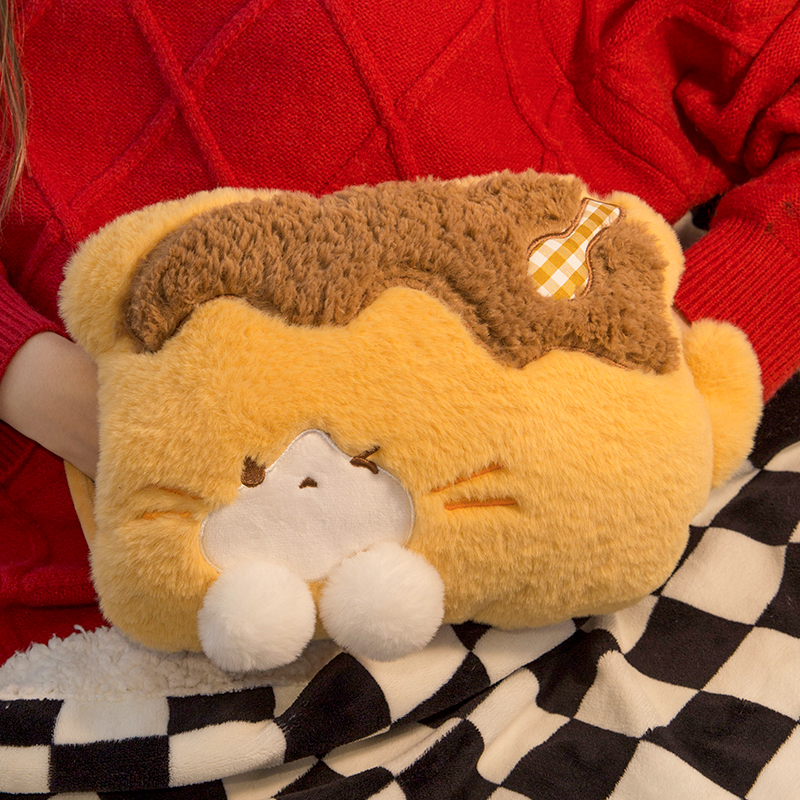 糕点猫猫热水袋充电式电热宝