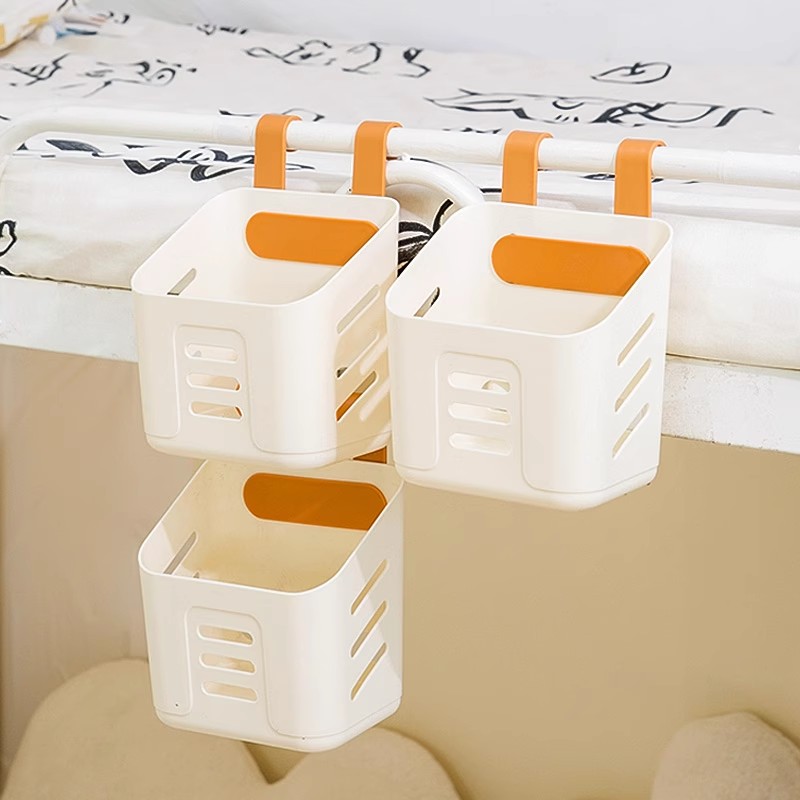 宿舍上铺神器床边悬空挂篮床头置物架学生床上必备好物挂式收纳盒