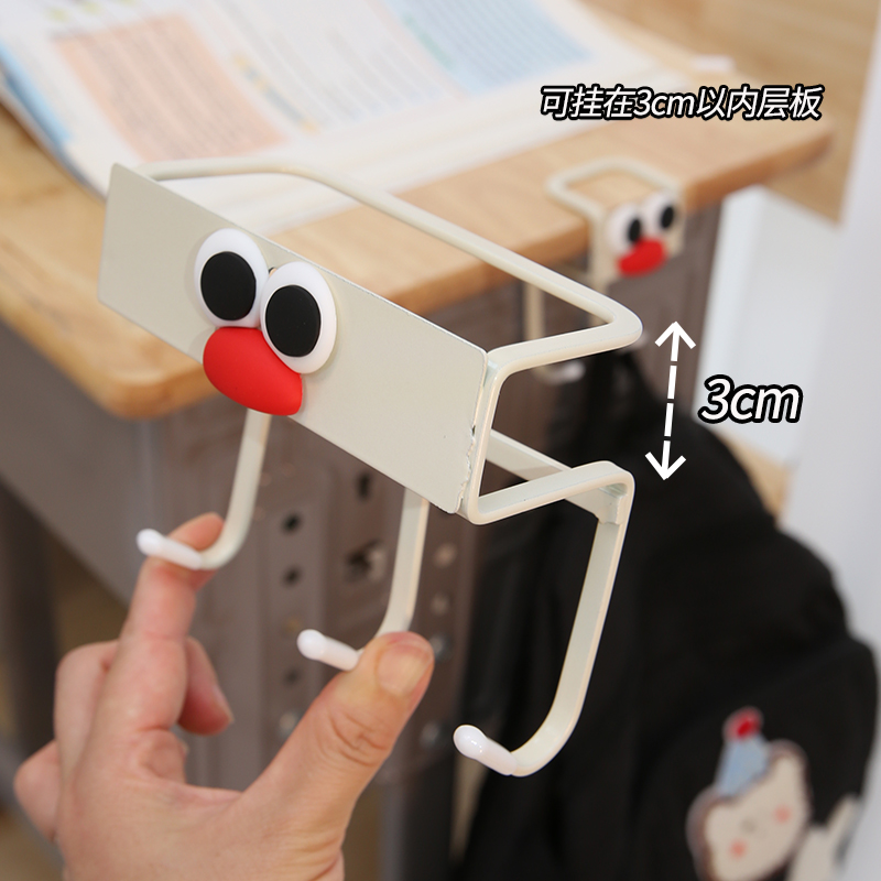 免打孔免粘贴即挂即用铁艺挂钩