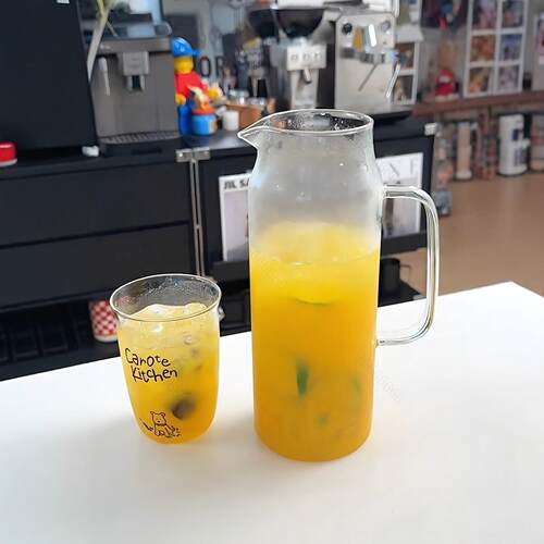 【自制菠萝冰茶】夏天冷