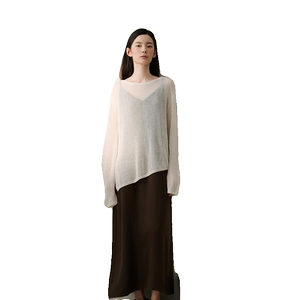 BSiEE本涩镂空气质连衣裙套装2024年夏季新品气质设计感两件套女