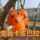 紫外线变色卡皮巴拉公仔汽车玩具遇光变色卡通创意小型挂件a