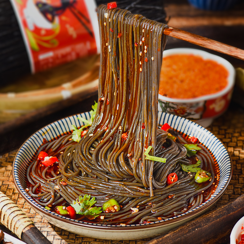 蜀阿姨四川特产蕨根粉凉拌带调料