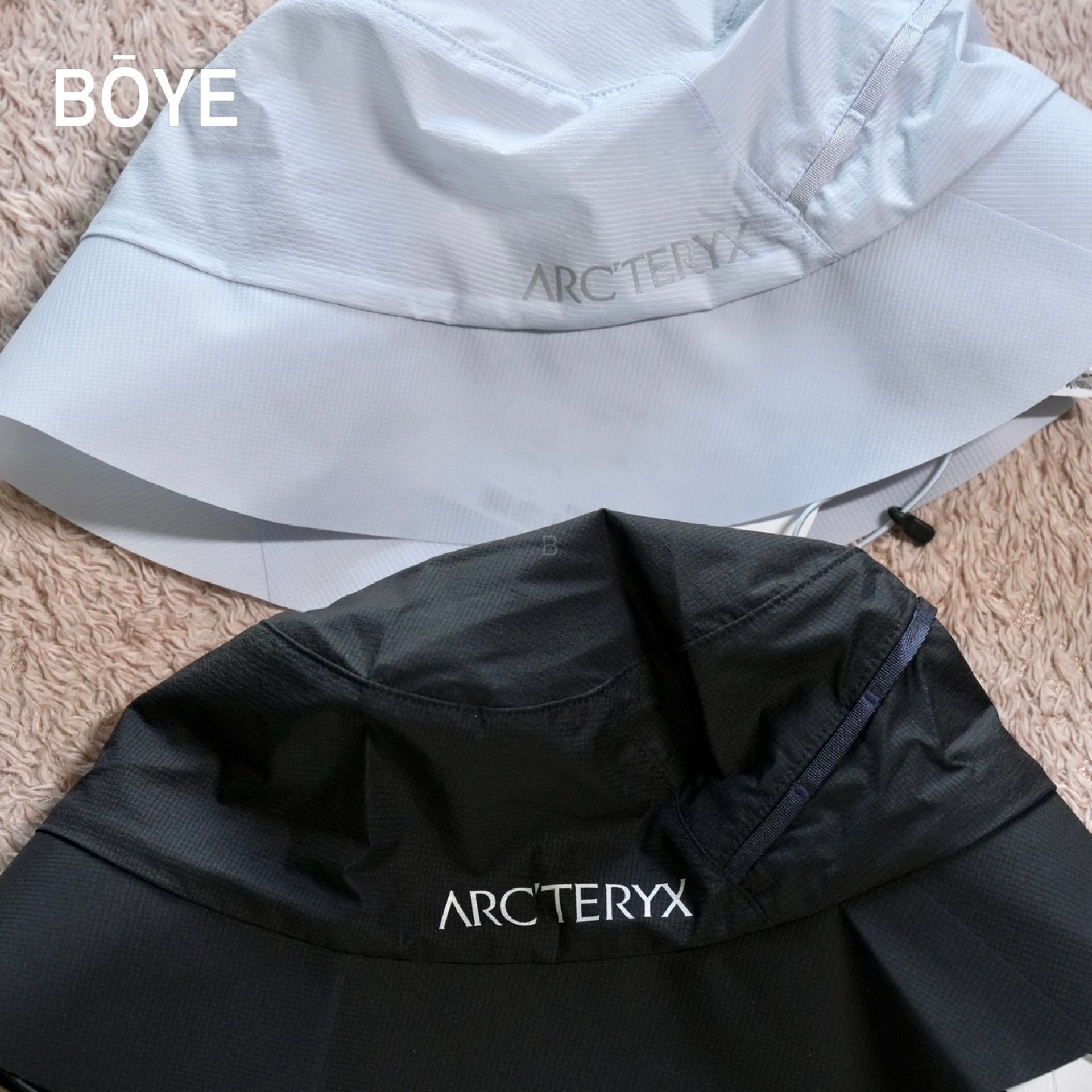 现货ARCTERYX始祖鸟System A LETRO BUCKET渔夫帽户外帽LOGO防水