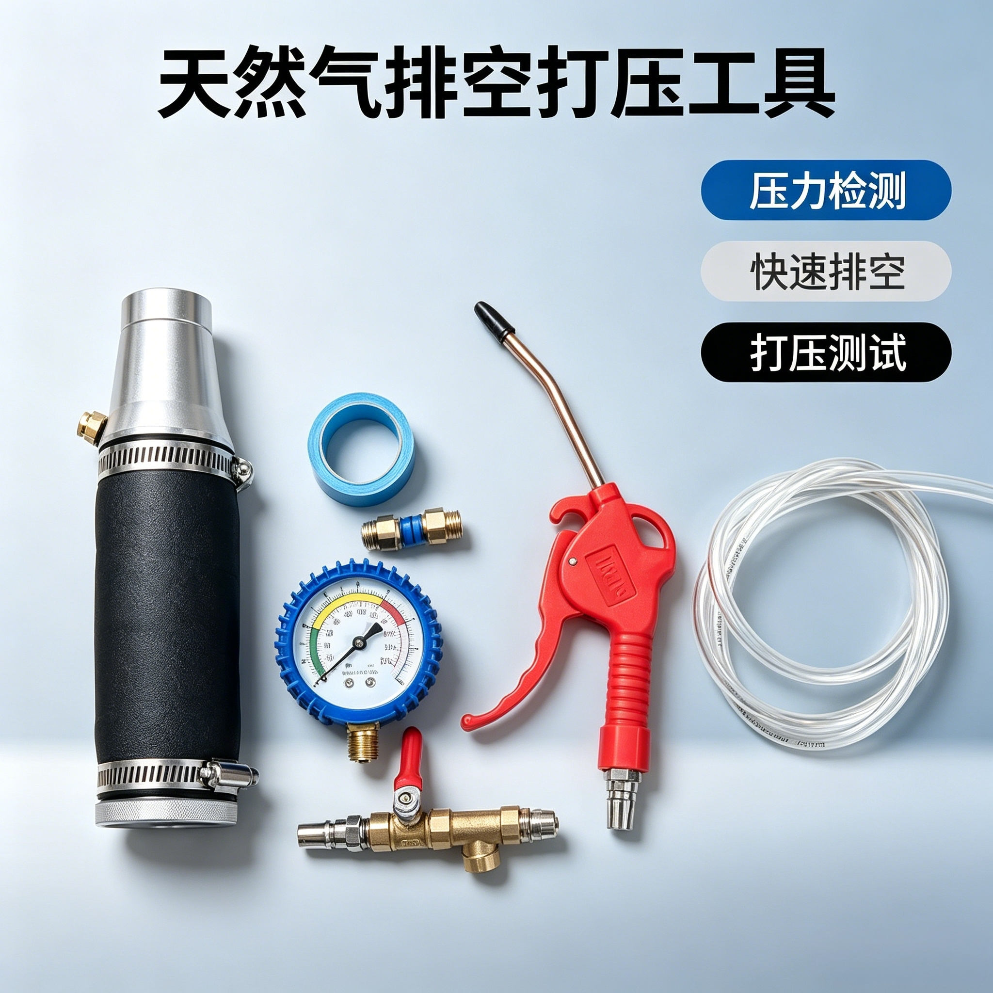 天然气排气打压工具通用款天然气排气支管打压工具通用款排气管