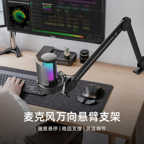 FIFINE麦克风支架加强型双色可选