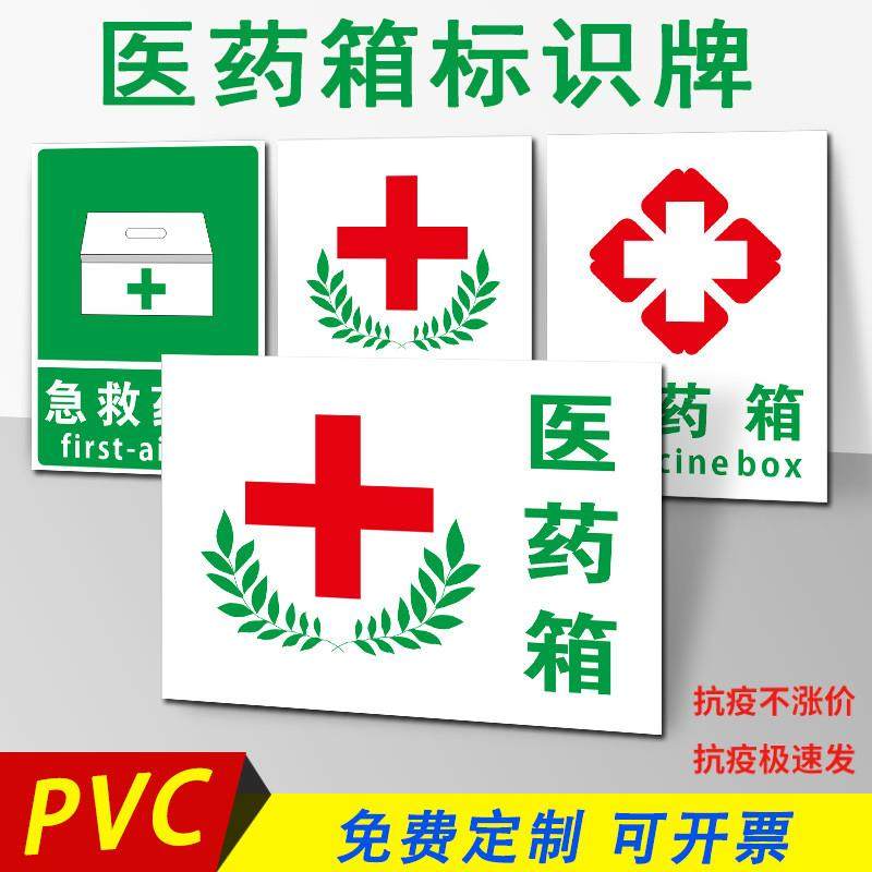 存放处医箱标志标志医药标示存放处急救十字警告警示医疗室中医急救室急救箱管理程序安全药品医疗组