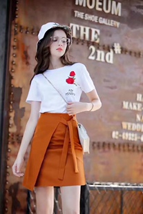 2026夏季新款国风 棉质舒适透气 气质女装刺绣玫瑰花短袖T恤女夏