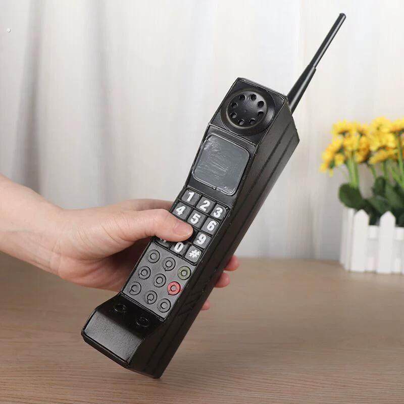 怀旧老物件复古大哥大手机模型拍照摄影道具网红直播间装饰品摆件