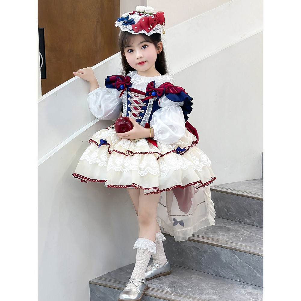 白雪公主裙女童秋季连衣裙