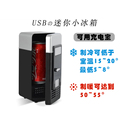 宿舍可用usb小冰箱迷你学校办公室车家用mini小型放药冰可乐神器