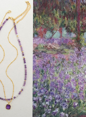 法式小众项链珍珠串珠女高级轻奢