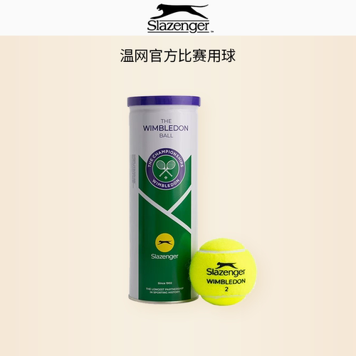 slazenger史莱辛格网球训练球温网单人练习比赛运动用球高弹耐打