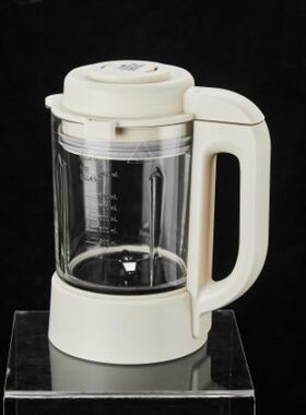 适用美的破壁机PB80D26加热搅拌杯现磨豆浆机玻璃杯上座搅拌杯