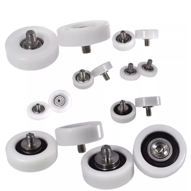 锈钢螺杆包塑轴承BS68312-3C1L4M3塑料滑轮