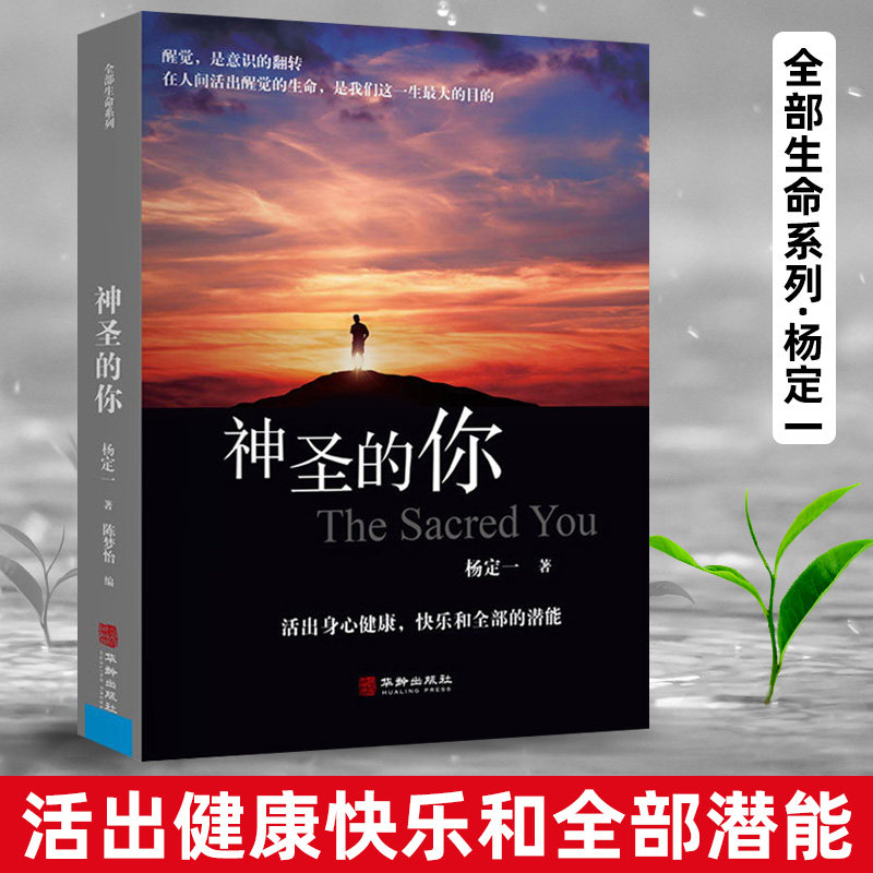【正版包邮】神圣的你 杨定一陈梦怡 生命内在 修正生命 养身养心健康