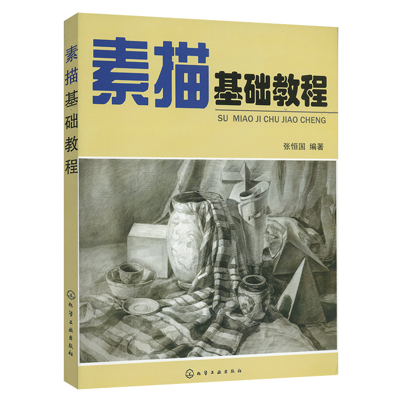 正版现货 素描基础教程 张恒国 素描入门基础 石膏几何静物写生 人物
