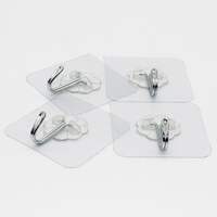 Hook adhesive, door and wall storage, load-bearing suction cup, kitchen hook, seamless adhesion, no need for drilling, super adhesive force thumbnail 2