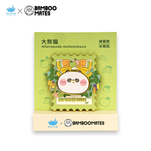 BAMBOOMATESX猫的天空之城邮票弹簧款冰箱贴
