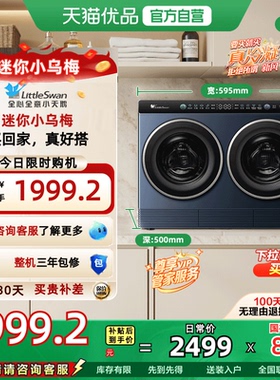 小天鹅双筒洗衣机内衣内裤专用TNDD20-08AIDE