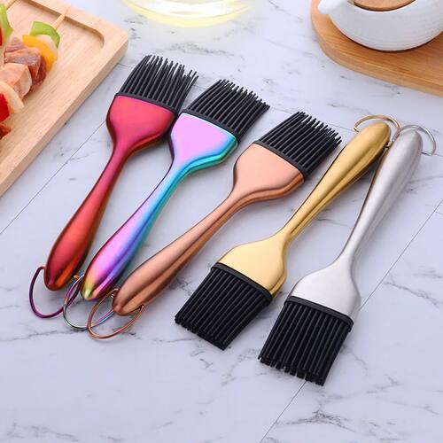 Stainless Steel Silicone Oil Brush, Kitchen Electric Griddle