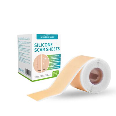1 Roll = 4cm x 1.5m Silicone Scar Sheets , Self-Adhesive Sca