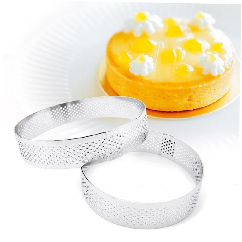 Tart Ring Cake Mousse Cookies Pastry Circle Cutter Pie Mold
