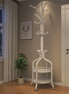 Big coat rack stand clothes holder hat hanger wooden cloth