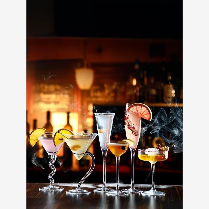 Slim series Japanese cocktail glass broiled highball martin