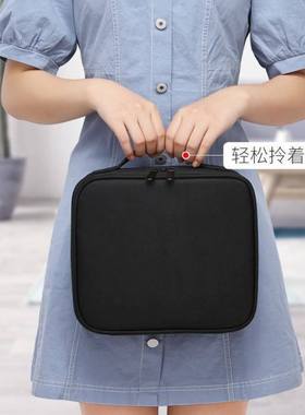 Women Professional Suitcase Makeup Box Make Up Cosmetic Bag
