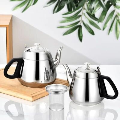 2/1.5/1.2L Stainless Steel Teapot Kettle Tea Water Stove Cof