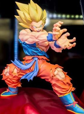 Dragon Ball Z Kamehameha Son Goku Figure Super Saiyan Kakaro