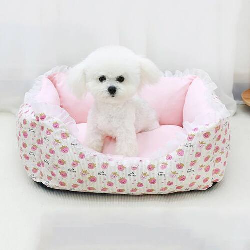 Winter Detachable Washable Dog Bed for Small & Medium Dogs -