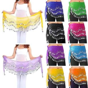Wrap Fema Belly Skirt Dancer Belt Scarf Hip Dance Sexy Women