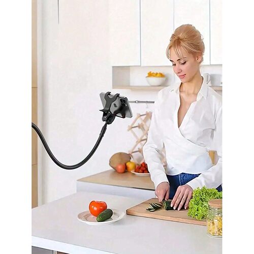1PC mobile phone clip on stand, bedside mobile phone stand w