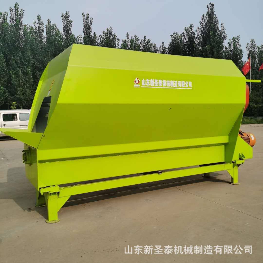 全混合日粮制备机自动侧重全日粮制备机精准饲养设备牛场搅拌机