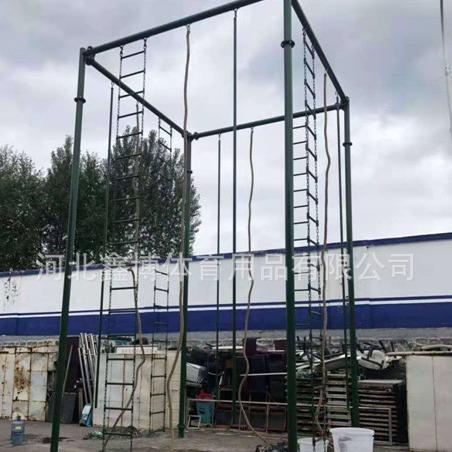 爬爬绳爬梯杆攀爬架攀登0652架训练器材源头厂家空拓展器高材