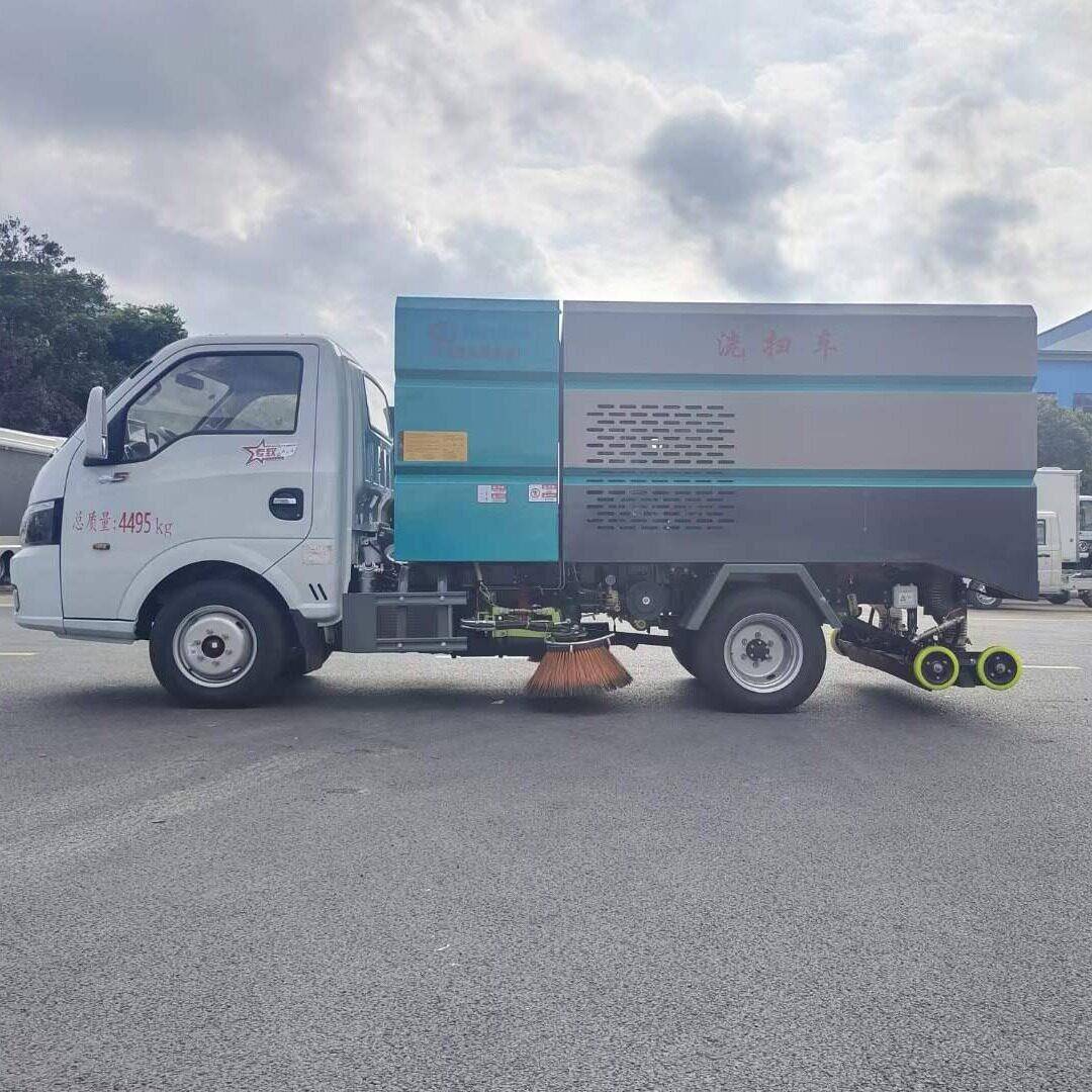 小道路清路蓝228扫车现车直供 牌东风途逸3.5方洗型扫车 扫车